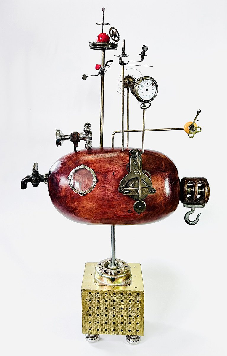 Expressive Sculpture , Nautilus-Submarine Ii By Gor Avetisyan, 25 X 15, Artwork For Sale On Artfinder
