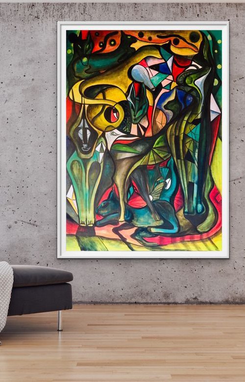 canvas 10 by Frantisek Florian by Frantisek Florian