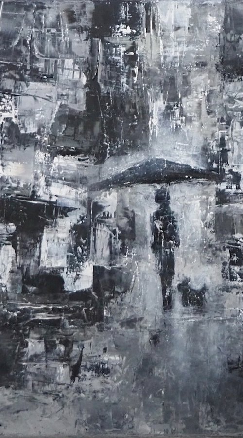 Same Old Street On A Brand New Day V by Kalpana Soanes
