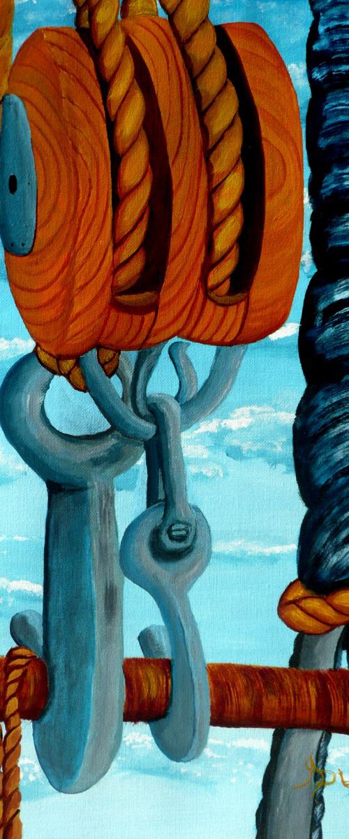 Block and Tackle by Dunphy Fine Art