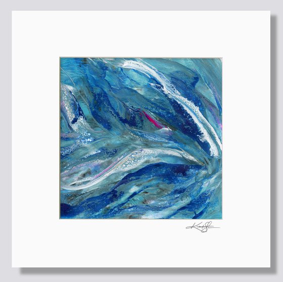 Natural Moments 4 - Abstract Painting by Kathy Morton Stanion