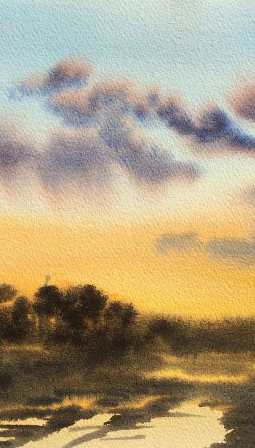 Sunset by Silvie Wright