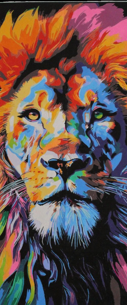 King Beyond Color by Art D'Mor