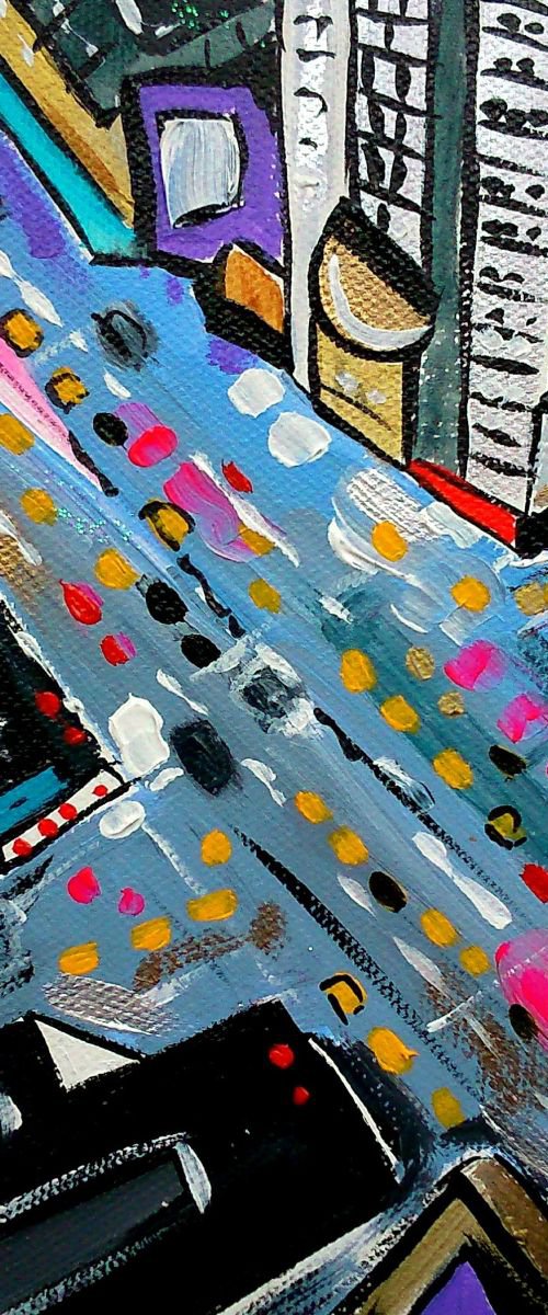Parallel New York from above by Maria Luisa  Azzini