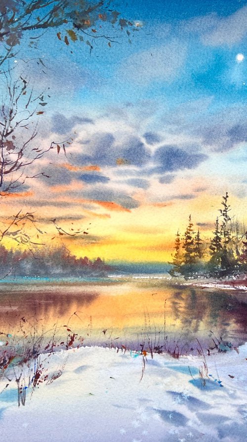 First Star of Winter by Eugenia Gorbacheva