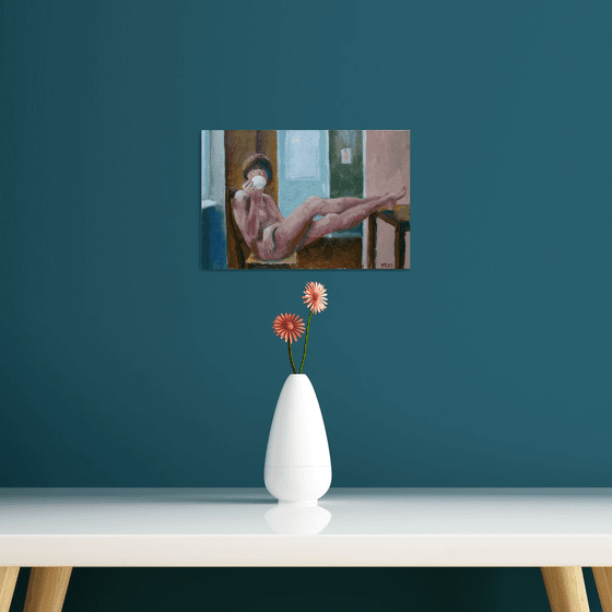 Female Figure - A Cup of Tea