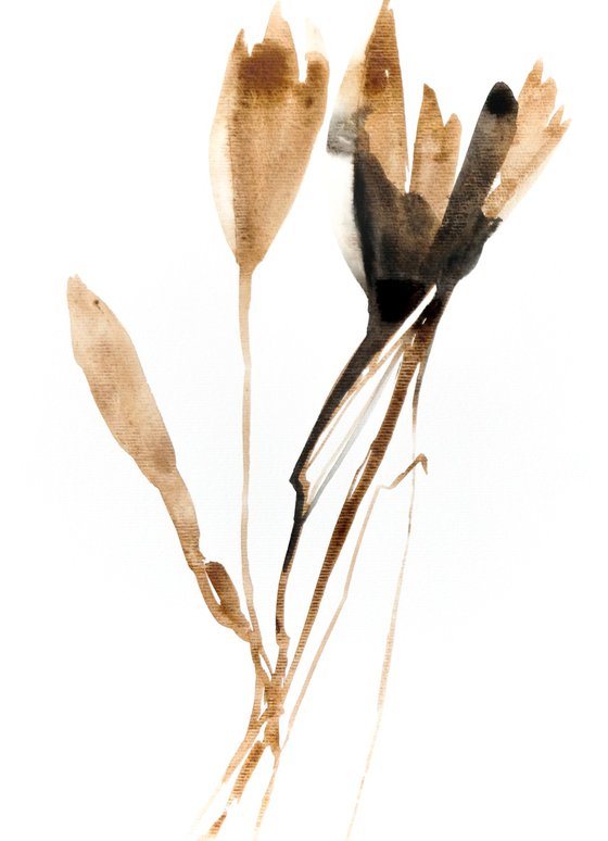 Set of 3 Botanical Artworks.