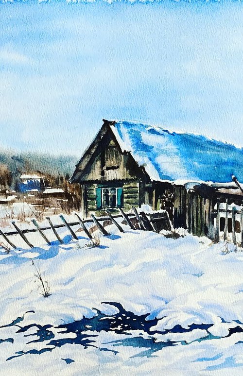 The first snow, by Natalia Butenko