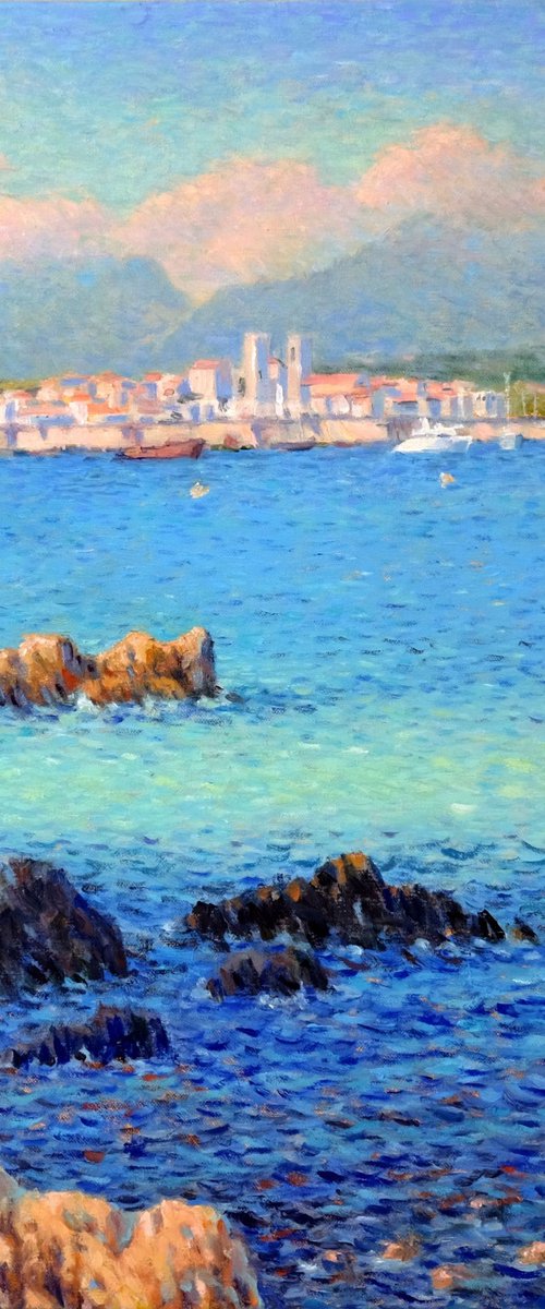 View on Antibes 2. by Richard Mierniczak