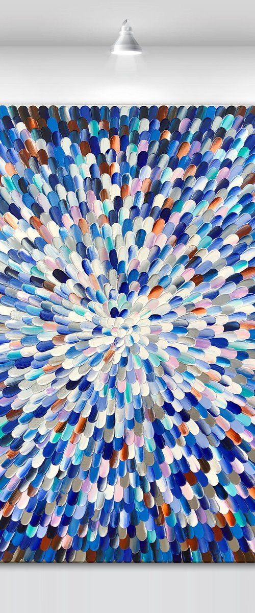 ‘Nix regina VII' - 40x40" by Tatiana Georgieva