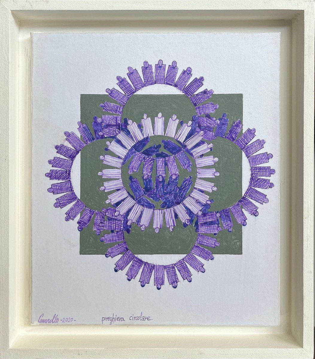  Preghiera Circolare By Gastone Cecconello, 9 X 12, Artwork For Sale On Artfinder