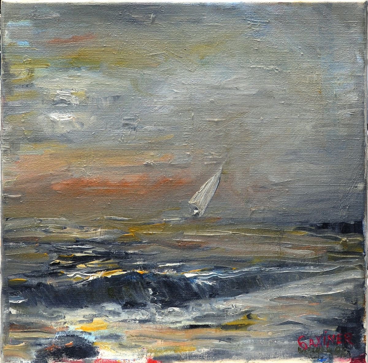 Sea. Sail. Boat. by Leo Baxiner