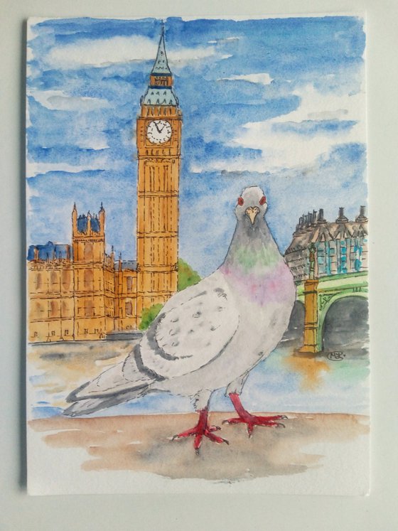 Pigeon Visiting London