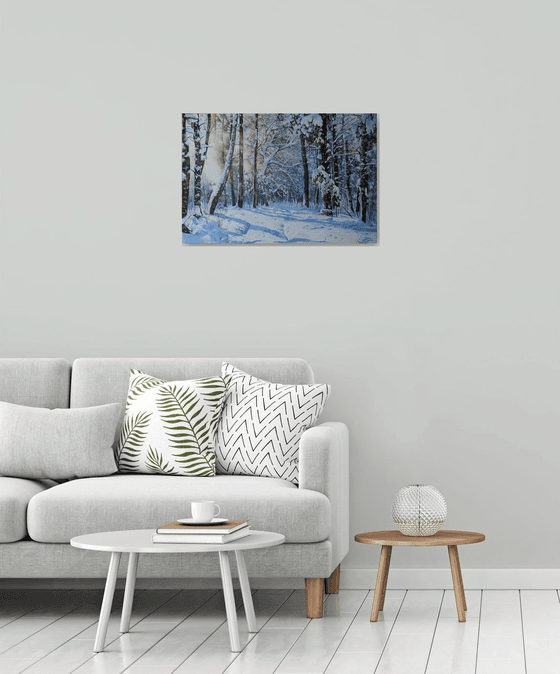 Landscape Painting Winter