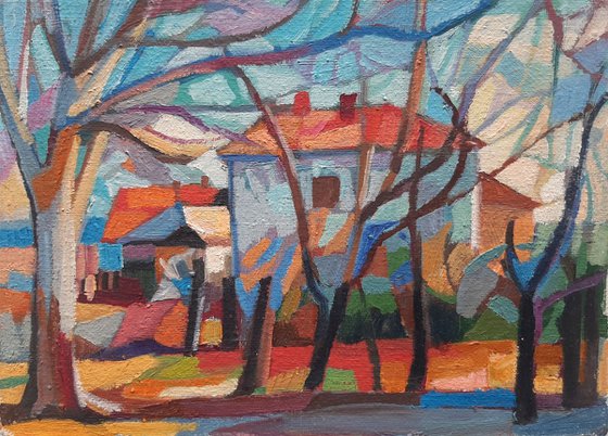 Village landscape NO.2
