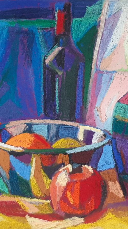 Still life with fruits by Maja Đokić Mihajlović