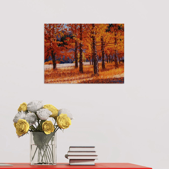 A Symphony of Autumn Aspens
