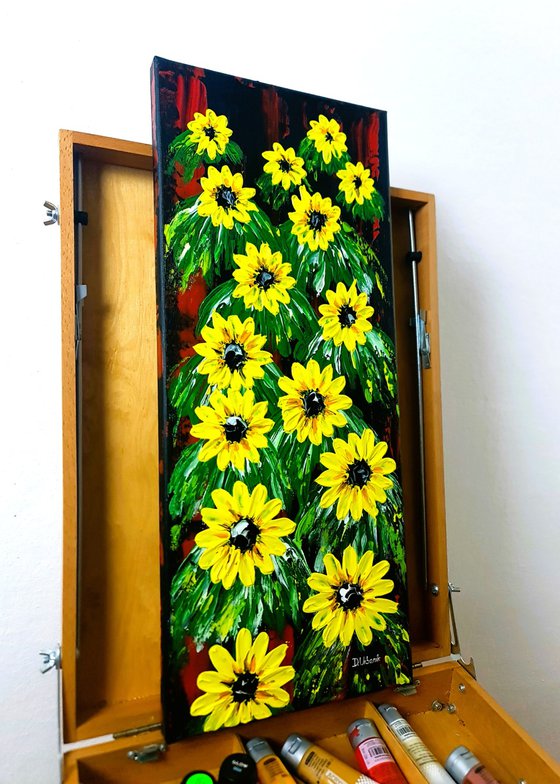 Sunflower 1 25x60cm