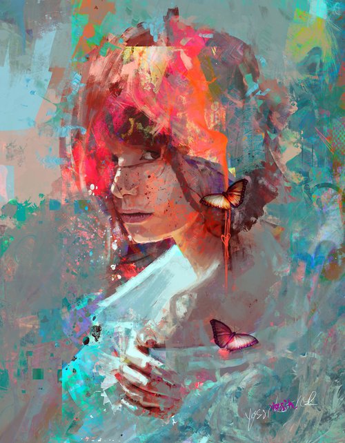 the butterfly touch by Yossi Kotler