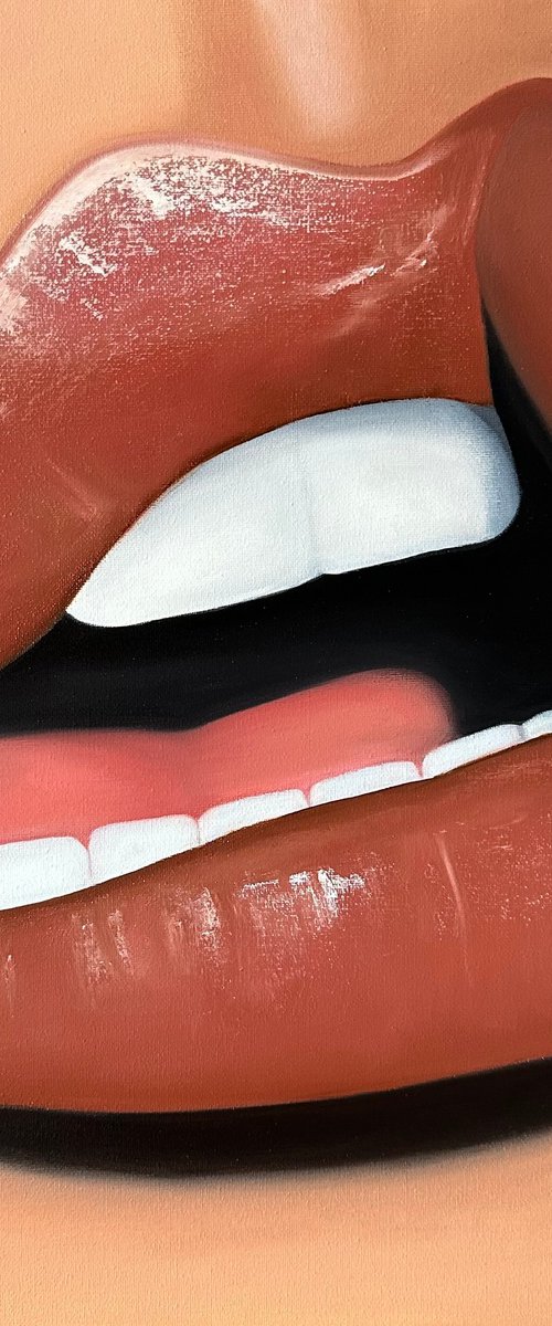 Lipstick Moment by Alina Timoshenko