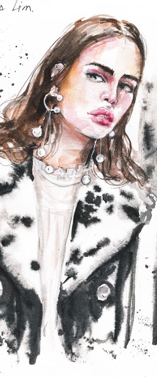 Phillip Lim/ Fashion Illustration by Doriana Popa