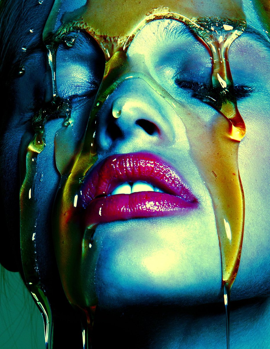 Vegan Beauty - By TOMAAS prints under acrylic glass for sale by TOMAAS