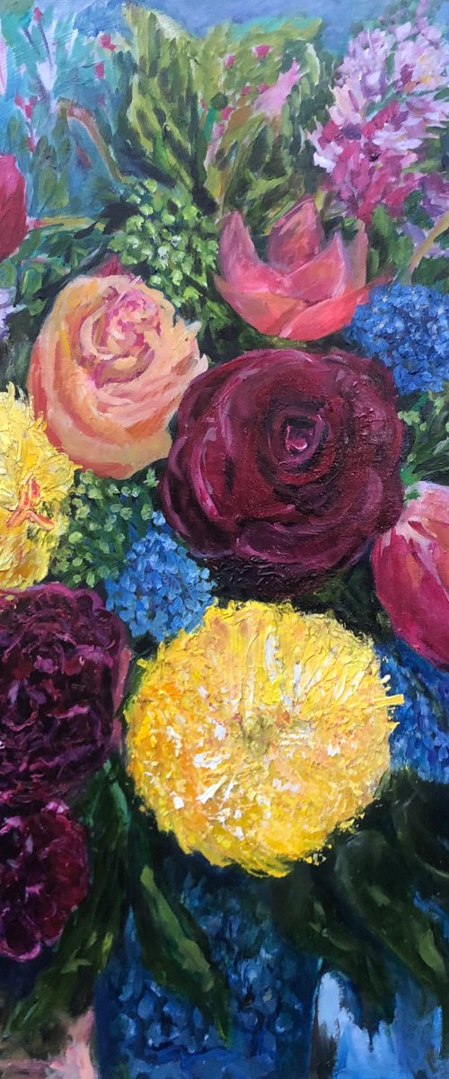 FLOWERS WITH LOVE by Maureen Finck