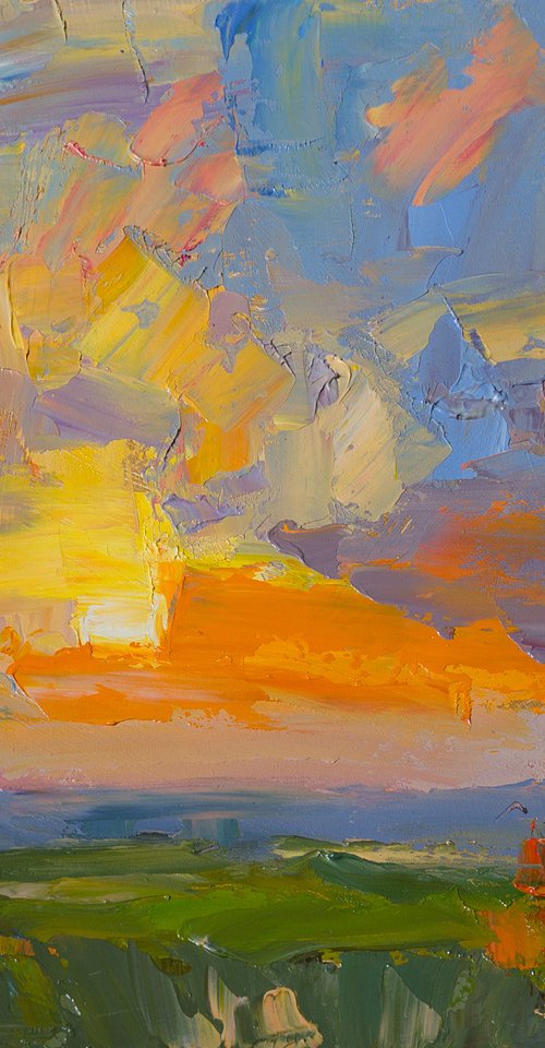 Under Fiery Skies by Daria Zavadenko