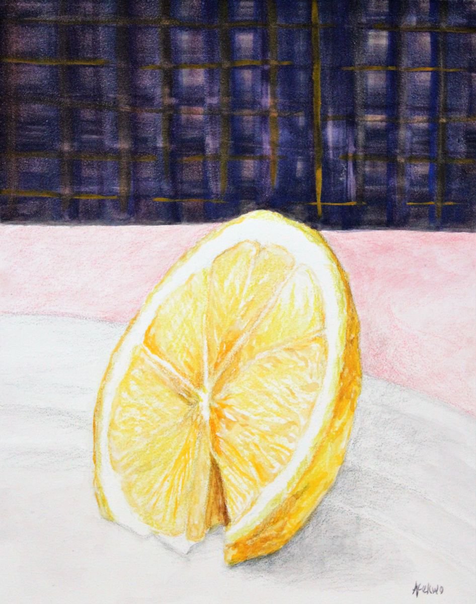 Wedge - Lemon Still Life by Afekwo