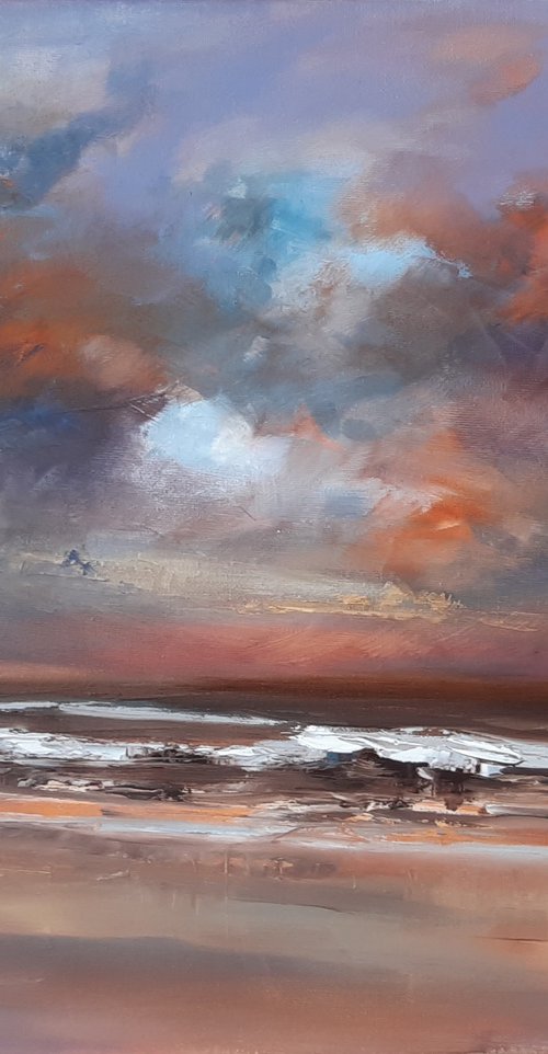 Irish Sea Sunset#2 by Steve Keenan