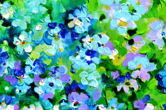 Wild Forget Me Not Flowers