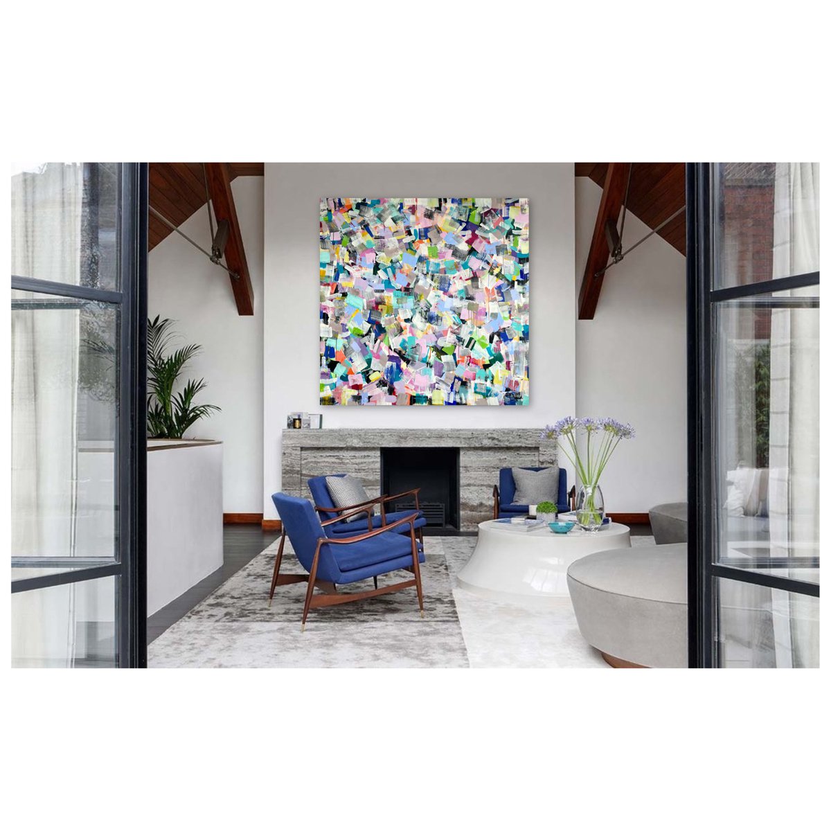 The Unforgettable By Maria Esmar, 54 X 54, Artwork For Sale On Artfinder