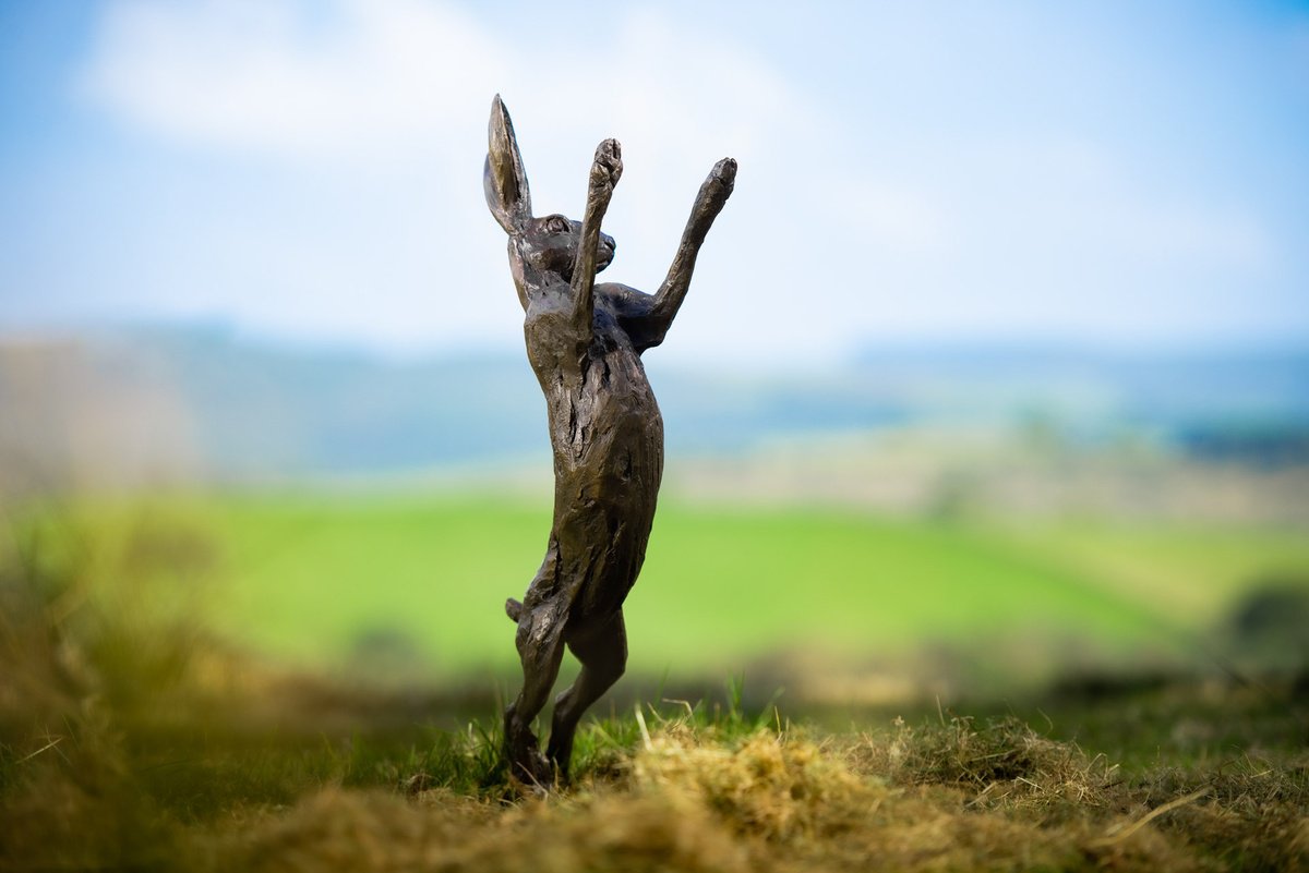 Spring Hare Foundry Bronze by Tanya Russell