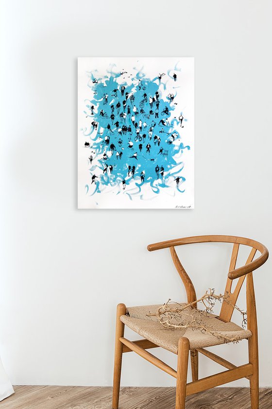 Everyone does their own thing Painting