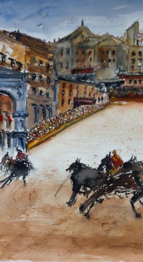 Palio di Siena by Victor de Melo