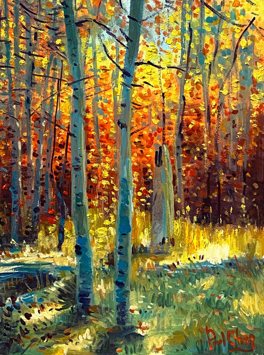 Fall Forest #10 by Paul Cheng
