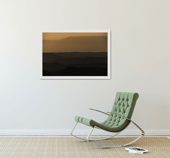 Sunrise over Ramon crater #2 | Limited Edition Fine Art Print 1 of 10 | 90 x 60 cm