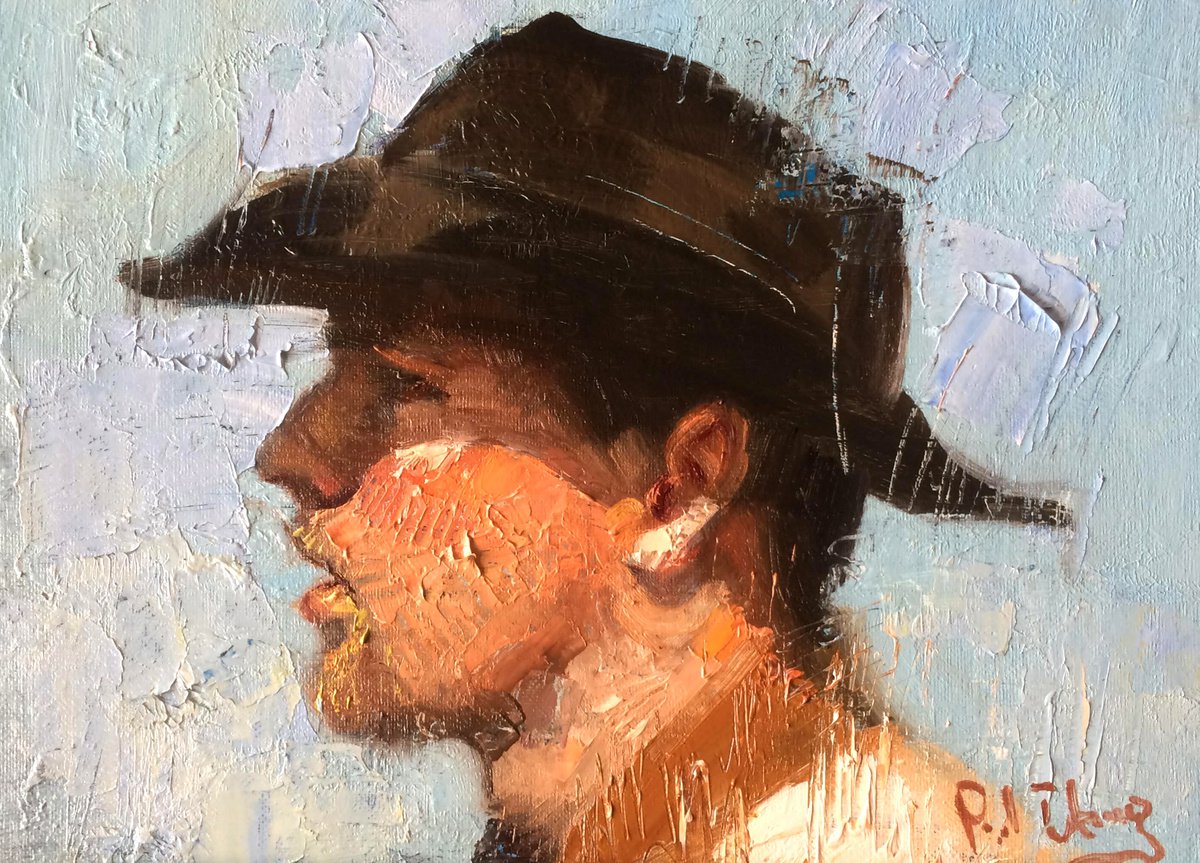 Cowboy Profile by Paul Cheng