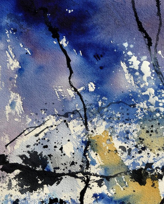between the stars watercolor