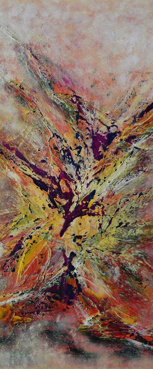 Seconde chance.73x92 cm by Thierry Vobmann. Abstract .