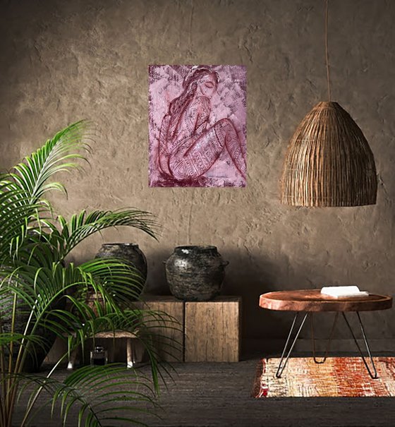 Nude Woman Painting
