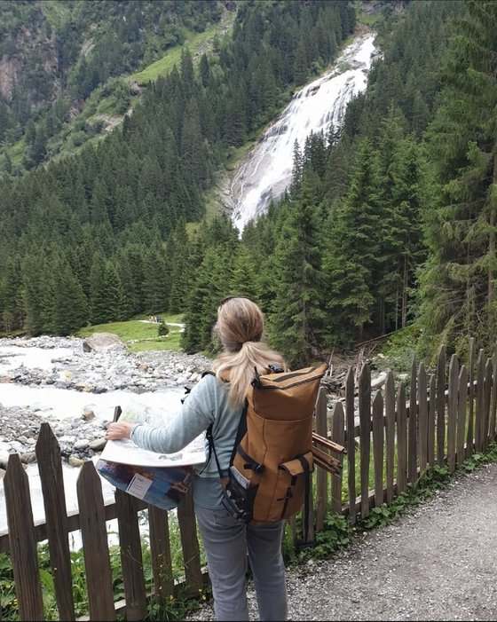 Hiking on the Wildwasser Trail, Stubai Valley