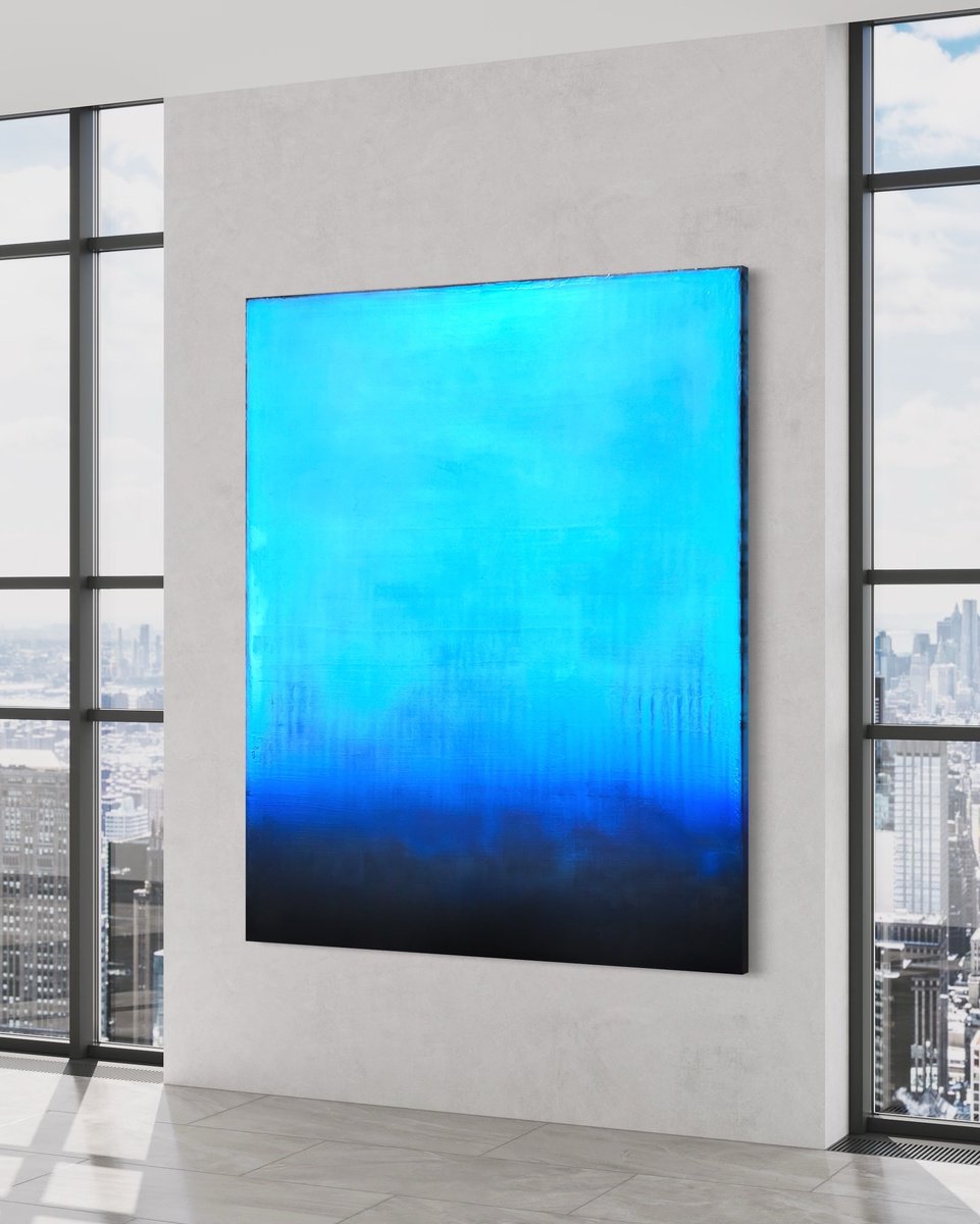 Illusions Of Blue (XL 48x60in) by Robert Tillberg