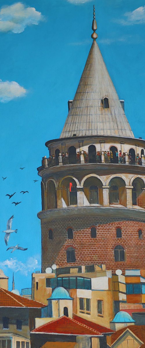 Istanbul Galata by Adil Şenkaya