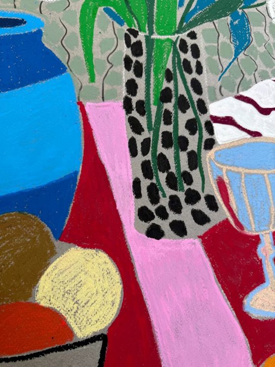 Tulips at the Quiet Table