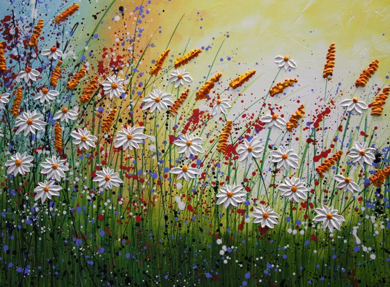 Wildflowers Meadow Painting