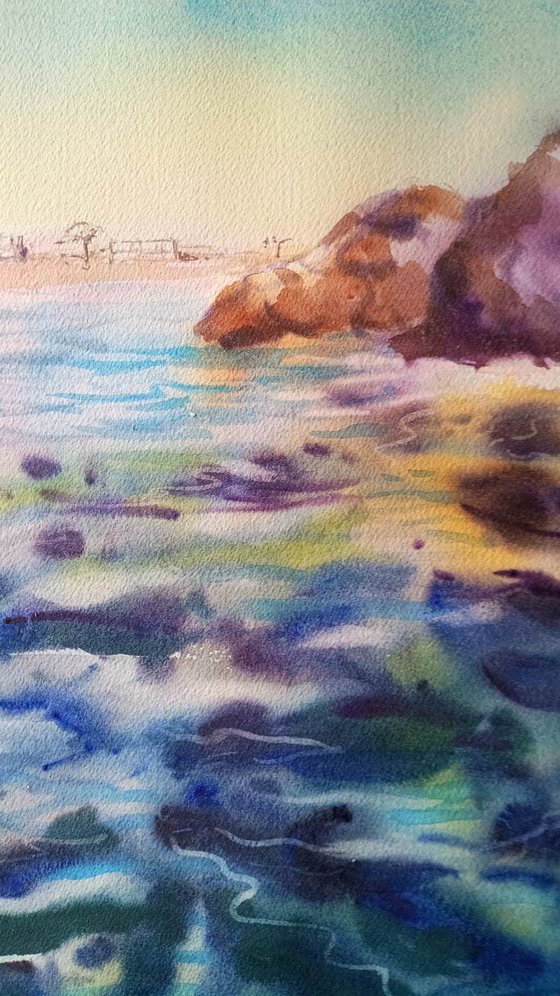 Rocky coast