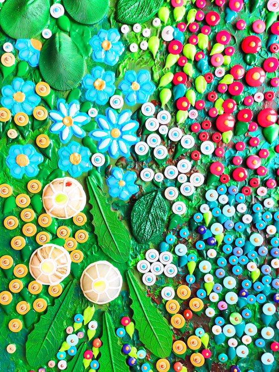 COLORFUL SUMMER GARDEN