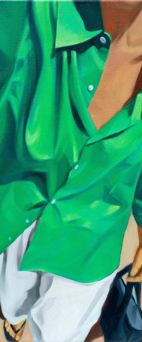 The Green Shirt by Ara Youn