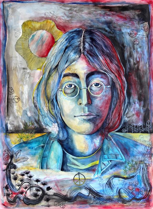 John Lennon by Lorenzo Muriedas
